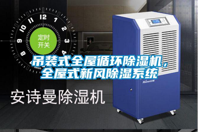 吊裝式全屋循環除濕機，全屋式新風除濕系統