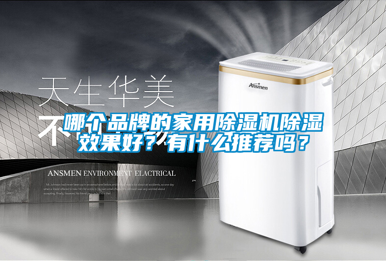 哪個品牌的家用除濕機除濕效果好？有什么推薦嗎？