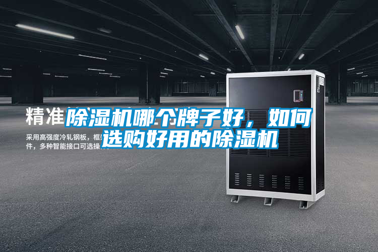 除濕機哪個牌子好，如何選購好用的除濕機