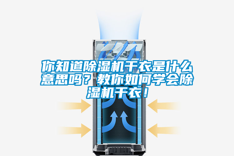 你知道除濕機干衣是什么意思嗎？教你如何學(xué)會除濕機干衣！